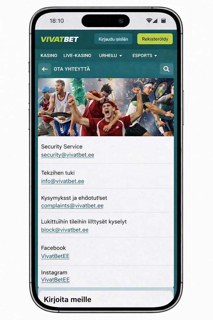 vivatbet kokemuksia